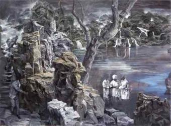 Jun Jiang: Berg . Wasser
