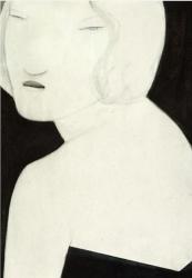 Iris Schomaker: Untitled, 2011 Gouache and oil on paper 30 x 20 cm
