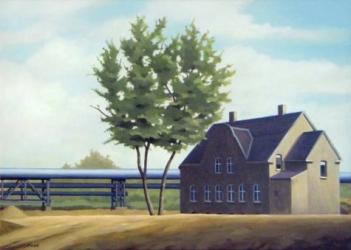 G�nter Mowe: Zechenhaus in Huckarde
