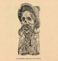 Jos� Guadalupe Posada, Calavera Revolucionaria, 1913 Grafische Sammlung, Kunsthaus Z�rich
