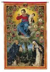 Anonimo lombardo, Madonna del Carmelo coi santi Sebastiano, 1649
