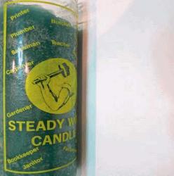 Lena Henke Spell hoodoo candle, 2011 Courtesy Galerie Parisa Kind

