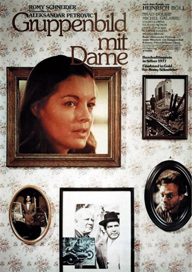 Gruppenbild mit Dame