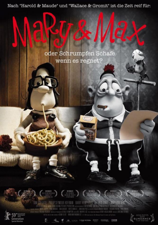 Mary & Max - oder schrumpfen Schafe, wenn es regnet?