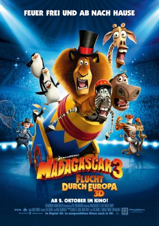 Madagascar 3: Flucht durch Europa 4D