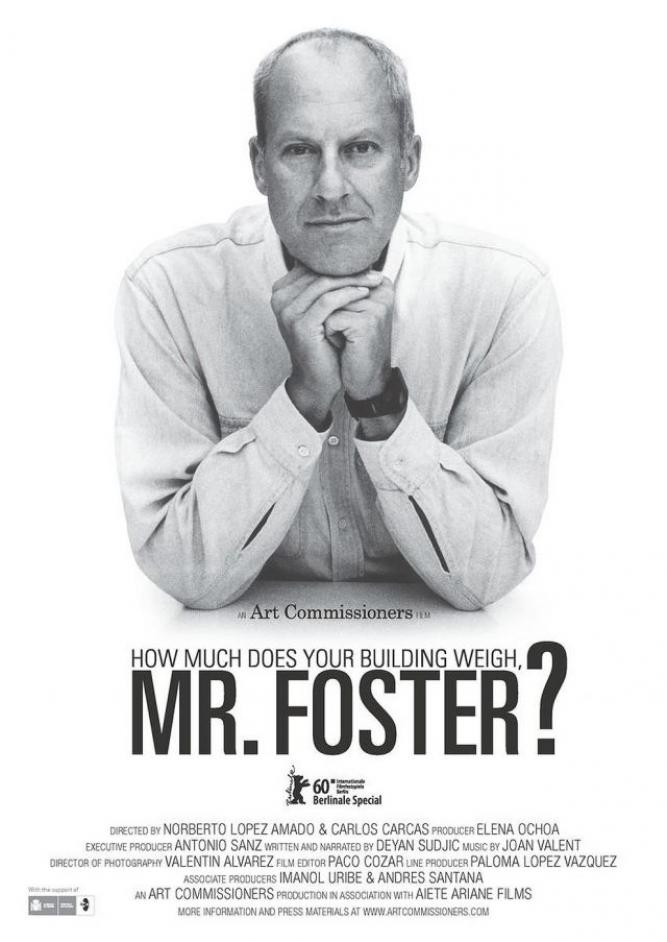 Wie viel wiegt Ihr Gebäude, Mr. Foster?