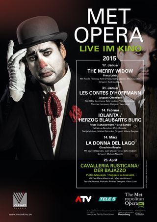MET Opera: Cavalleria Rusticana (Mascagni) & Bajazzo (Leoncavallo)
