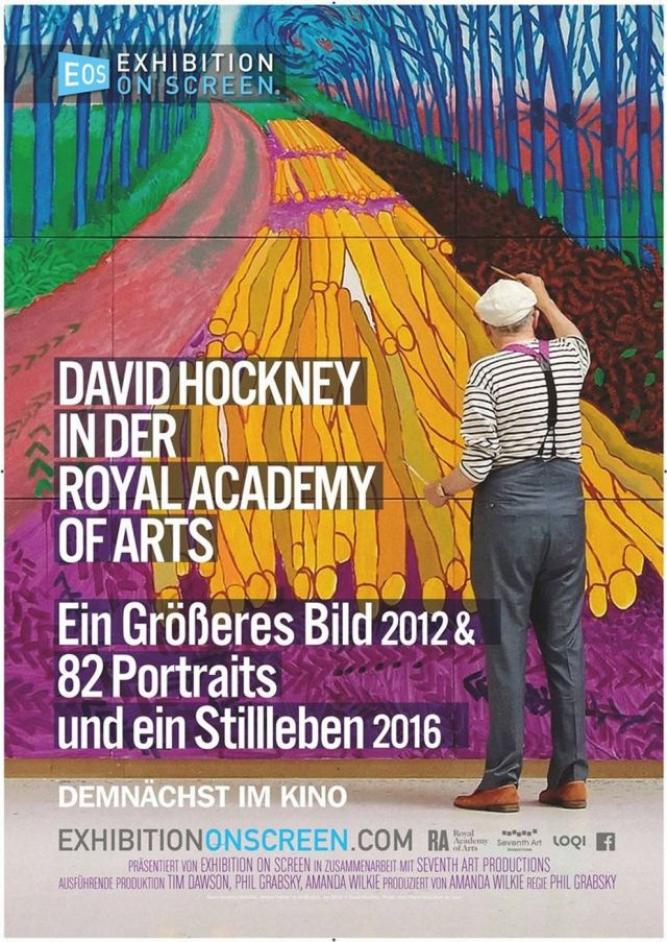 Exhibition on Screen: David Hockney in der Royal Academy of Arts