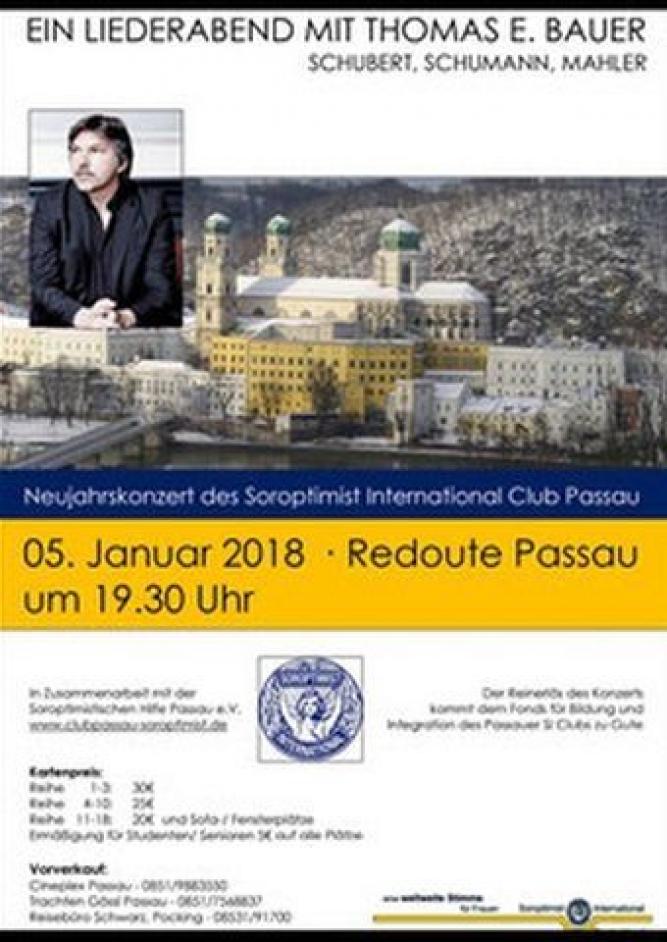 Liederabend mit Thomas Bauer / Soroptimist Club Passau