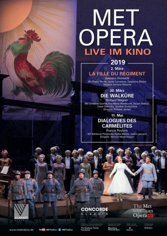 Met Opera 2018/19: La Fille Du Régiment (Donizetti)