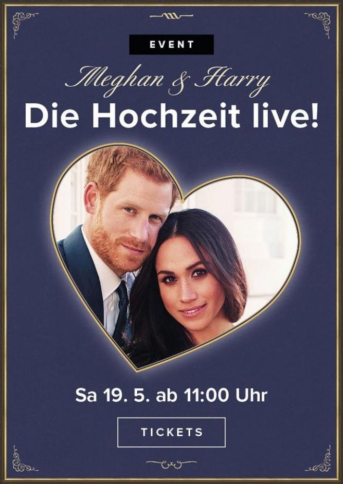 Meghan & Harry - Die Hochzeit live!