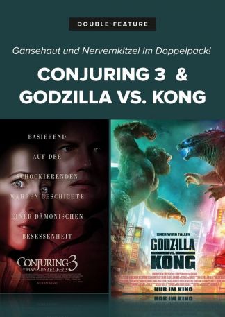 Doppelnacht - Conjuring 3 und Godzilla