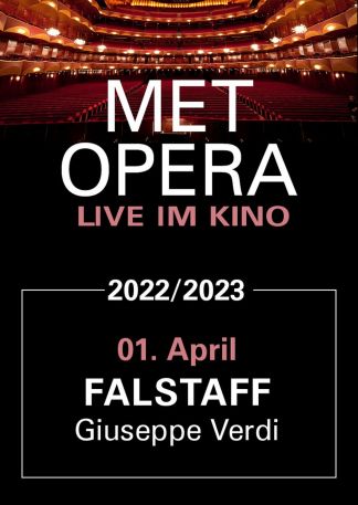 Met Opera 2022/23: Giuseppe Verdi FALSTAFF (2023 Live)