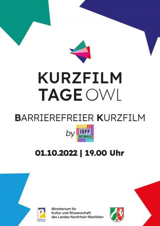 KURZFILMTAGE OWL: International Short Film Festival Detmold - Barrierefreie Kurzfilme